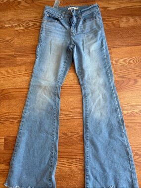 Levi's Light Blue Flare Jeans